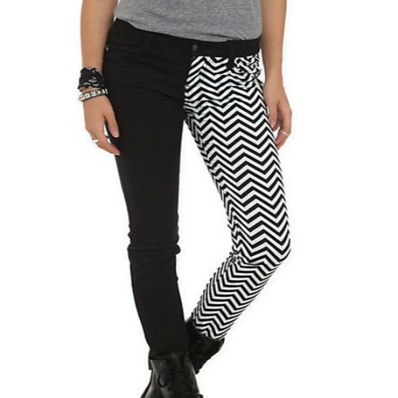 royal bones split leg jeans